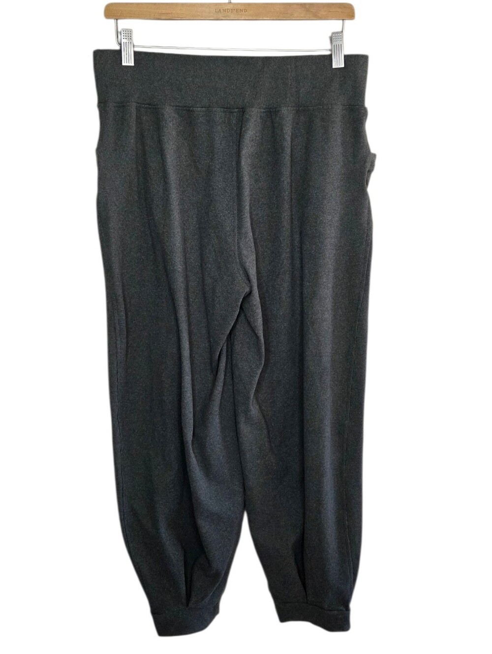 Rae Mode Dark Gray Pull-On Waist Sweatpants Size Medium Casual Cozy Weekend - Picture 4 of 6